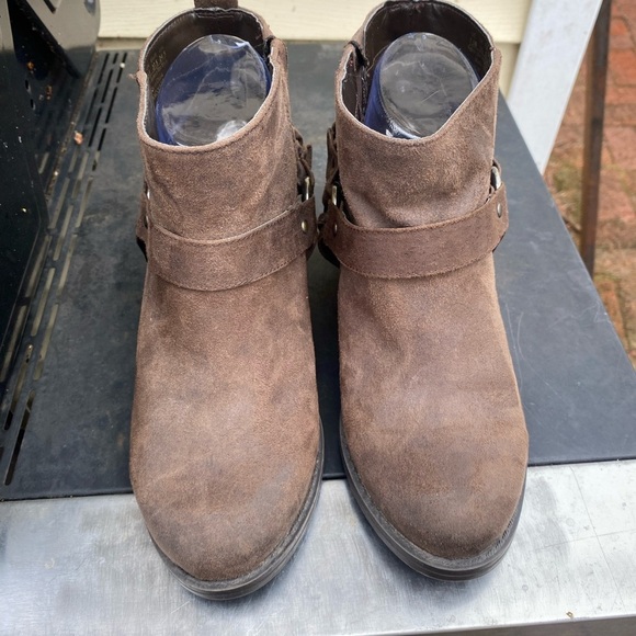 Carlos by Carlos Santana Vancouver Ankle Boot Brown Size 7.5 - Picture 4 of 9